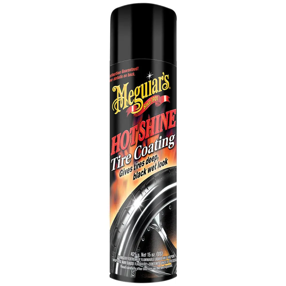 Meguiar's Hot Shine Tire Spray G13815 - Long-lasting Gloss and Protection for Tires