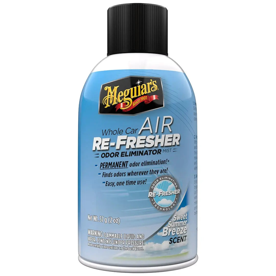 Meguiar's Wax Air Refresher Summer Breeze - Long-lasting Car Interior & Exterior Freshener
