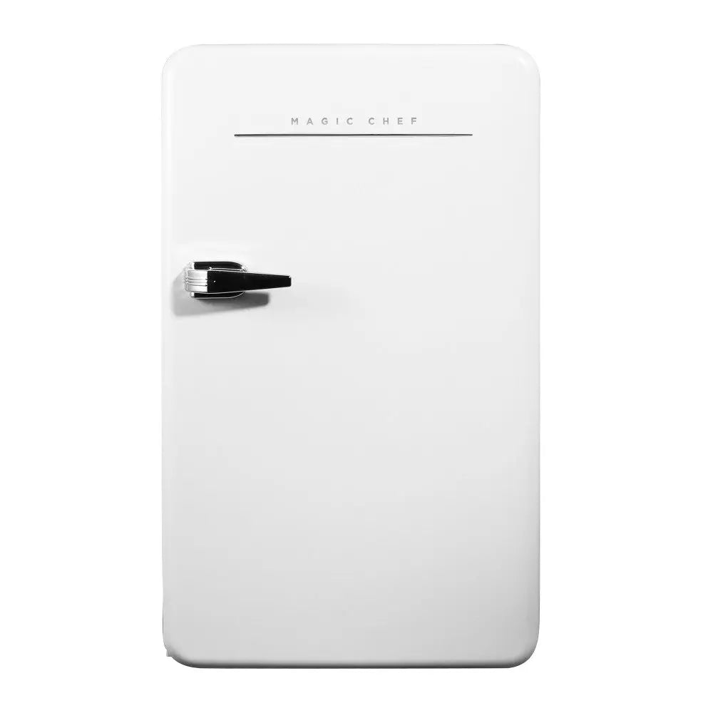 Magic Chef MCR32CHW 3.2 CuFt Retro Refrigerator - Compact and Stylish Appliance