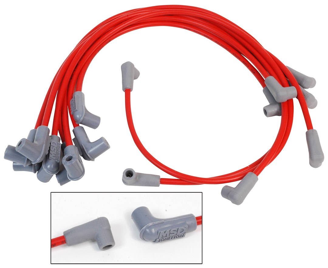 MSD Co. Wireset Super Cond Chv Trk Part Number 31419 for Vehicle Ignition Systems