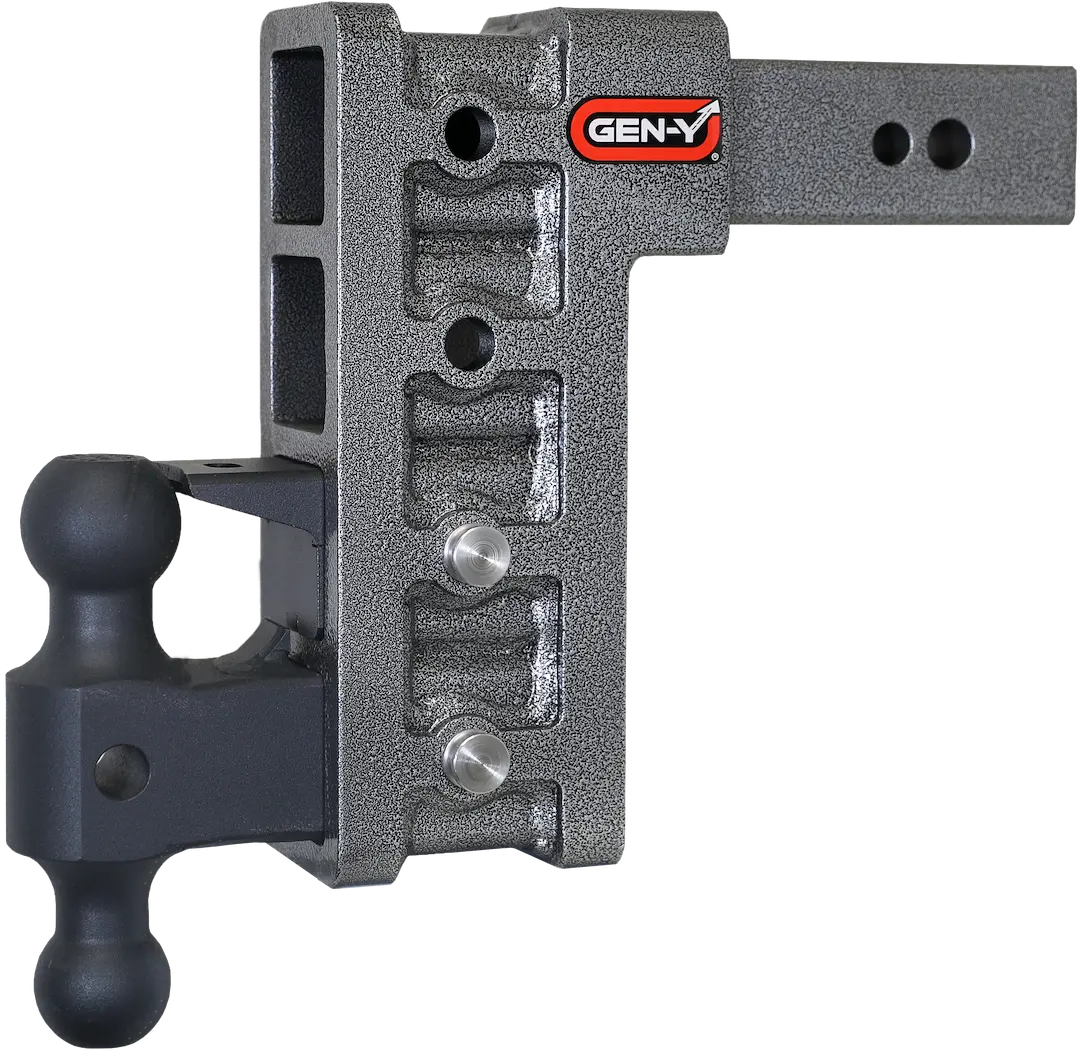GEN-Y Hitch Mega-Duty 2.5 Inch Shank with 9 Inch Drop - 3,500 lb Towing Capacity