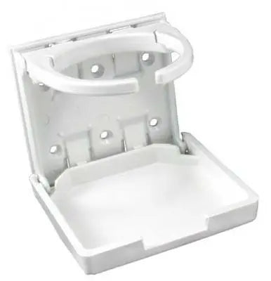 JR Products Adjustable Cup Holder White - Part Number 45624
