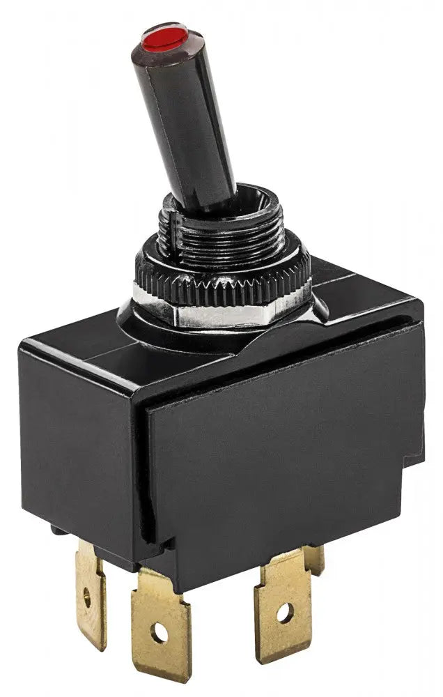 Whitecap Industries S7055C Lighted Tip Toggle Switch (On/Off/Off) - Durable Marine-Grade Control