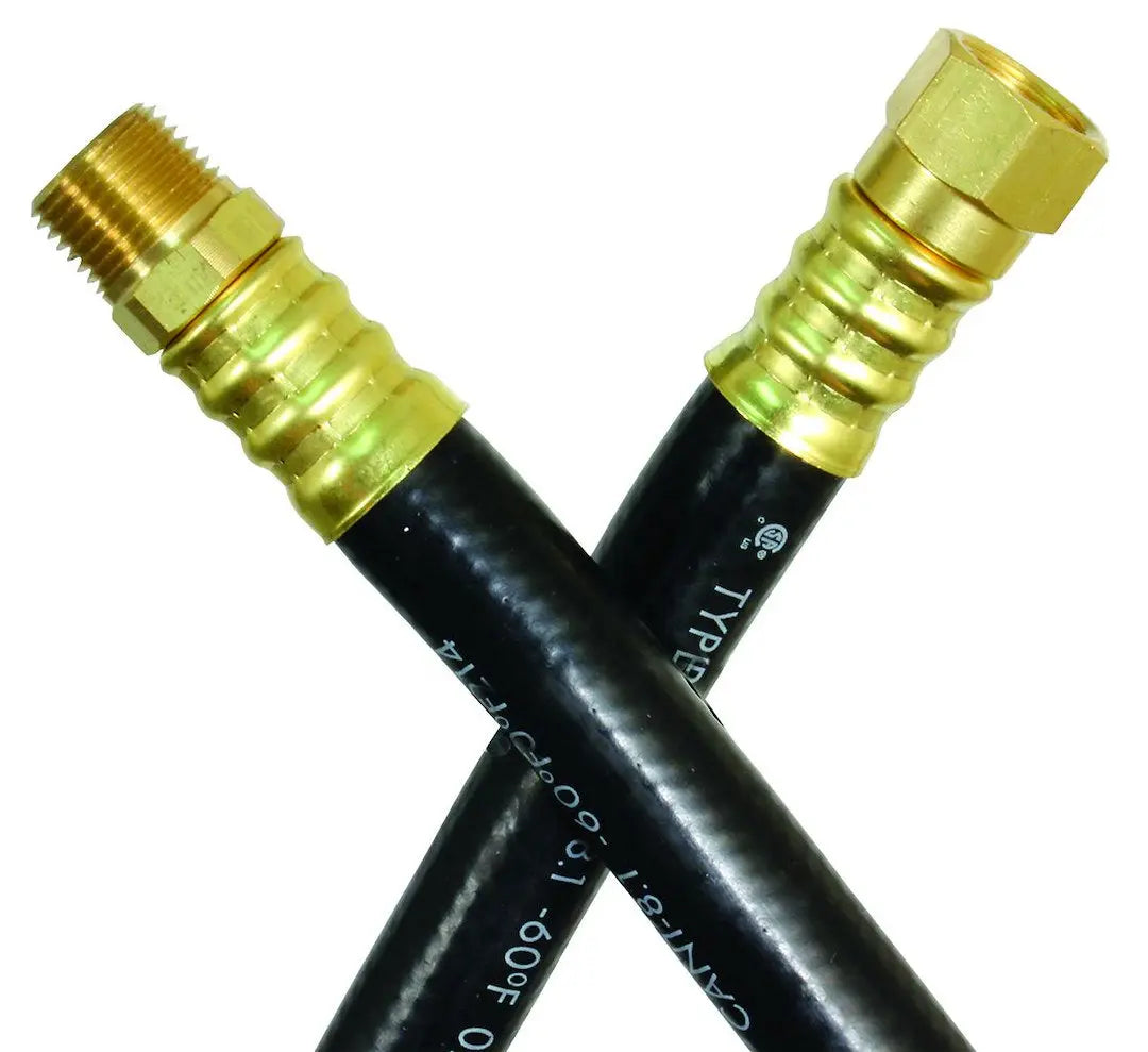 JR PRODUCTS 3/8 Inch OEM LP Supply Hose - 24 Inches