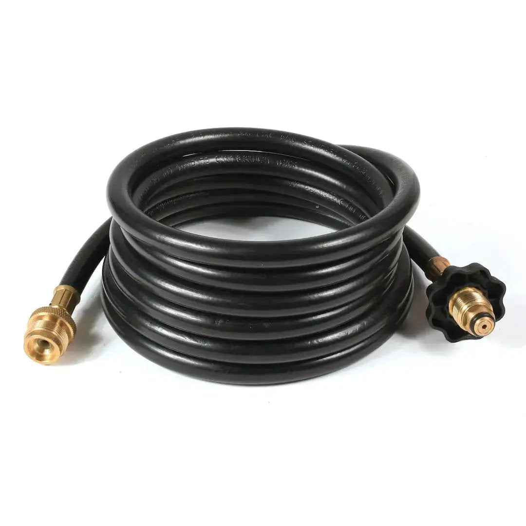Camco BBQ 12' Polyethylene Propane Hose with 1' 20-Male Fitting – Part Number 59833 by CAMCO