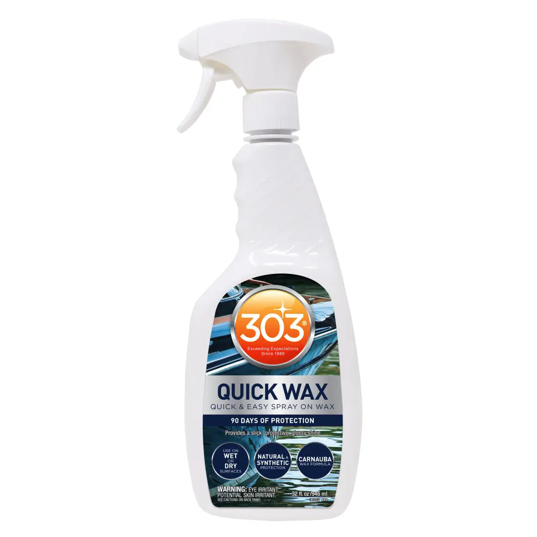 303 Products 6/32 oz Quick Wax – Automotive and Marine Surface Protection