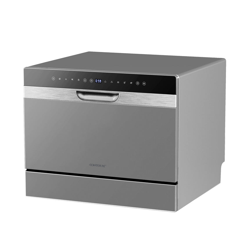 NAT.QUALITY DW2295BK Contoure Compact Dual-Use Countertop Appliance