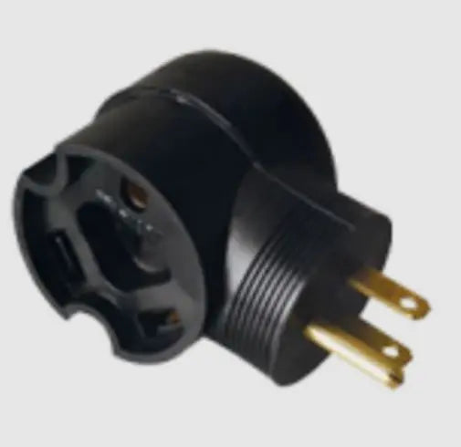 Southwire 95247508 30A to 15A Angle Adapter – Heavy Duty Electrical Connector