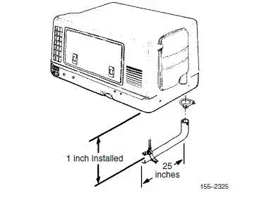 CUMMINS NW ONAN Exhaust Tube Kit Part 1552325 for Reliable Exhaust System Performance
