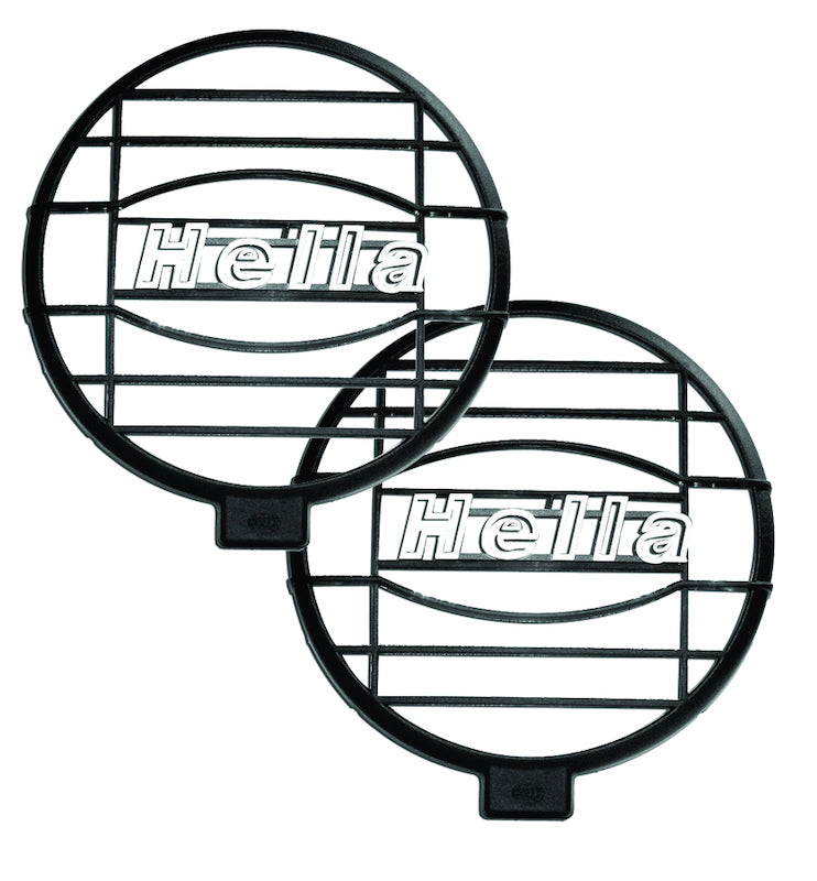 HELLA 165530801 500 Series Grille Guard Pair for Enhanced Vehicle Protection