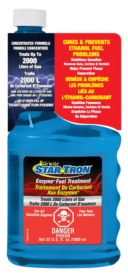 Star Brite S/T Gas Additive 32 oz – Fuel System Cleaner and Enhancer
