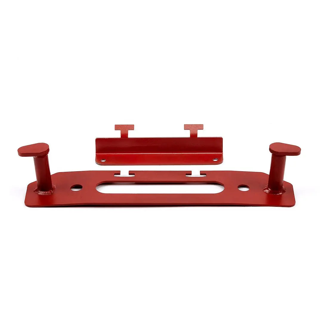 WARN Industries JL Fairlead Backing Plate in Red (Part Number 102300)