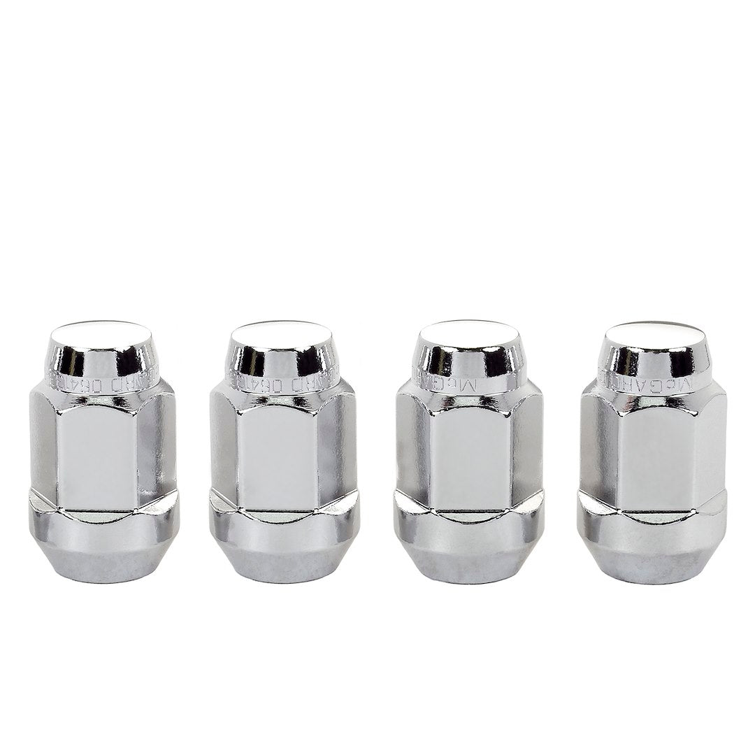 MCGARD BulgeNut 4-Pack 1/4 inch x 1.5 inch Chrome