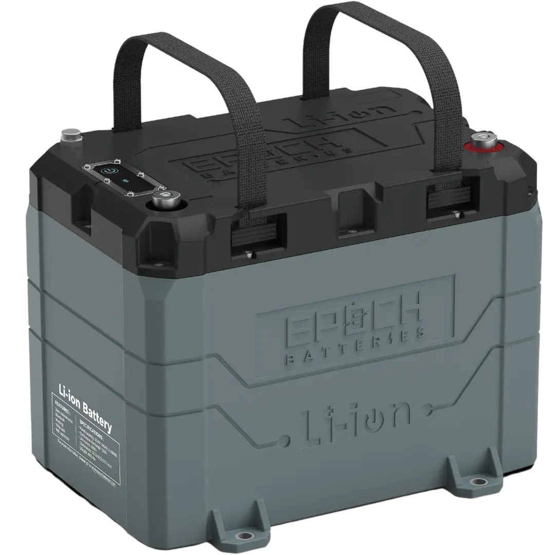 Epoch Battery B1250B 12V 50Ah Lithium Iron Phosphate (LiFePO4) Battery