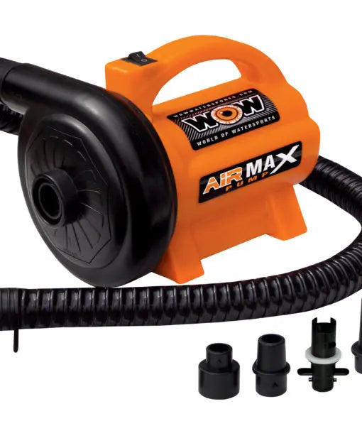 WOW Sports Air Max 2.5 PSI Pump - High-Performance Inflator for Water Sports Equipment