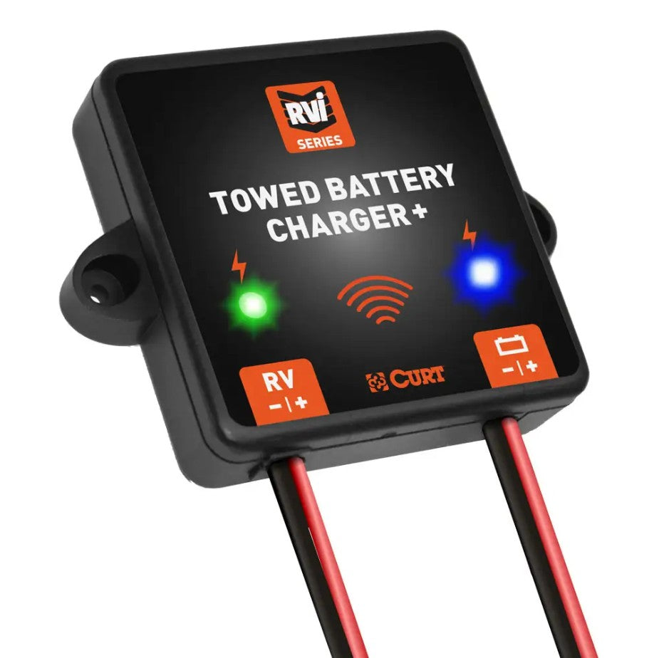 CURT MFG Battery Charger Plus (Part #52204) for Reliable Vehicle Battery Maintenance