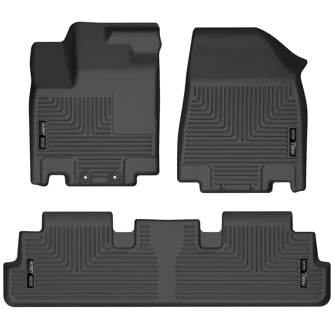 HuskyLiner Front Floor Mats for 2022-2025 Nissan Pathfinder and Infiniti QX60
