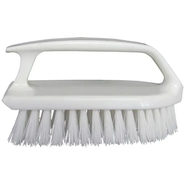 Star Brite Scrub Brush with Curved Plastic Handle, Part Number 040027