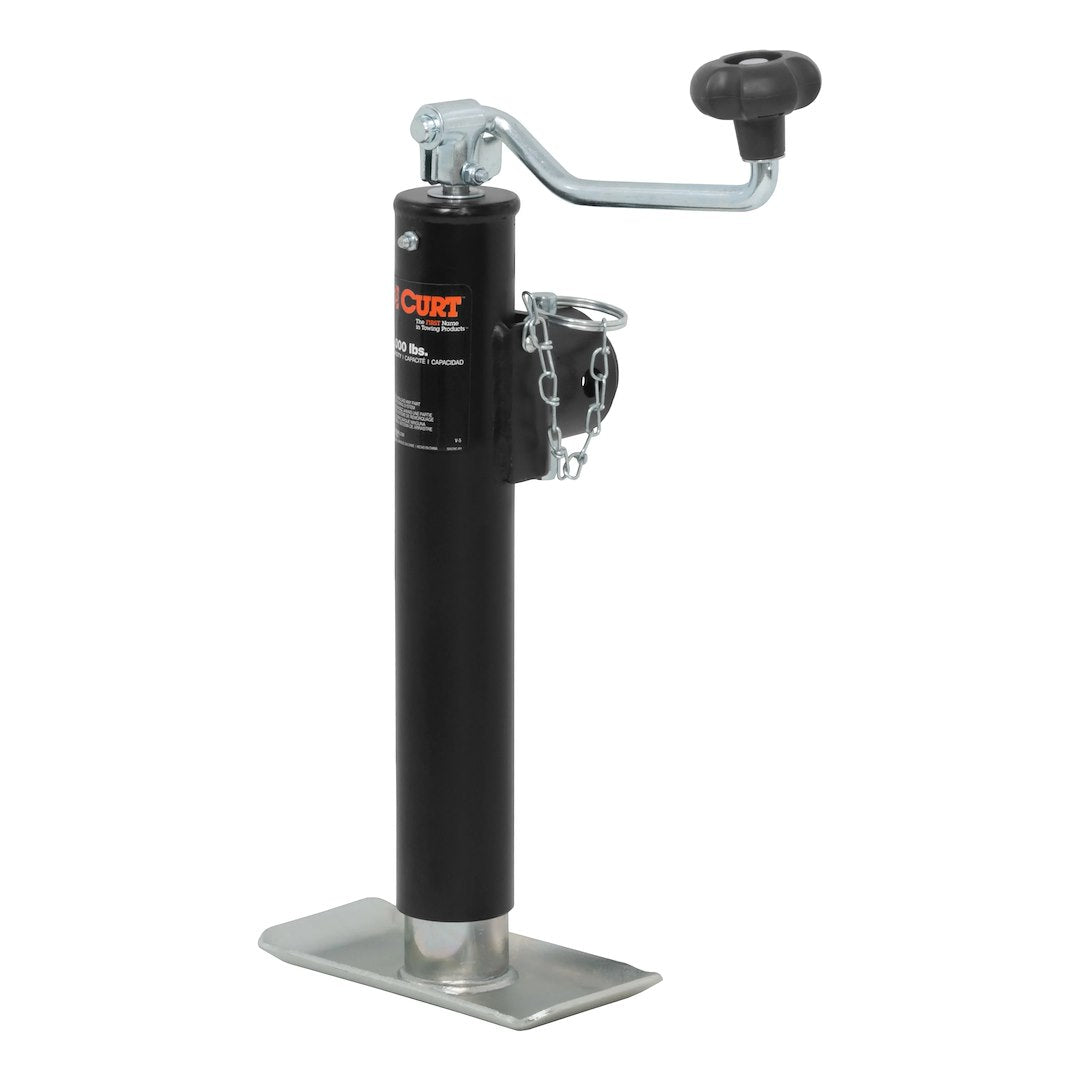 CURT Manufacturing Pipe Mount Swivel Jack (Part Number 28320)