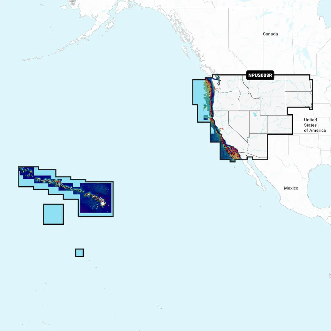 Navionics US008R U.S. West Marine Navigation Chart - North America
