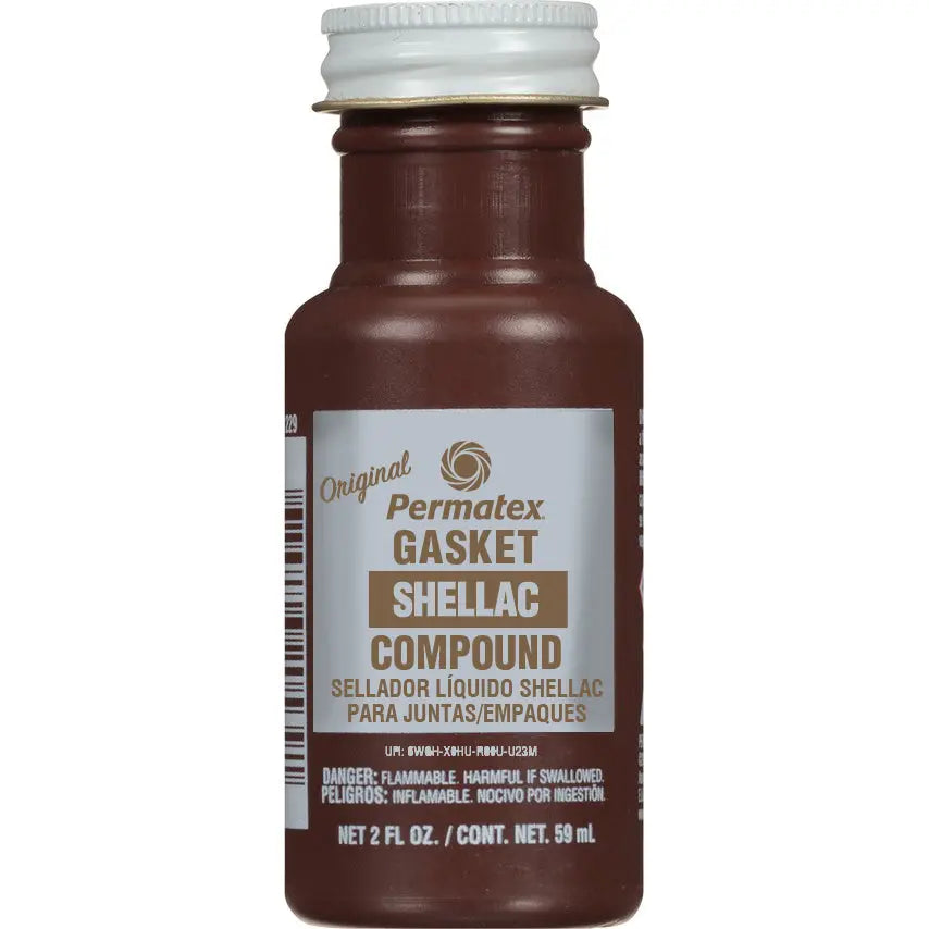 PERMTX-LOCKT Gasket Shellac, 2 oz - Pack of 12