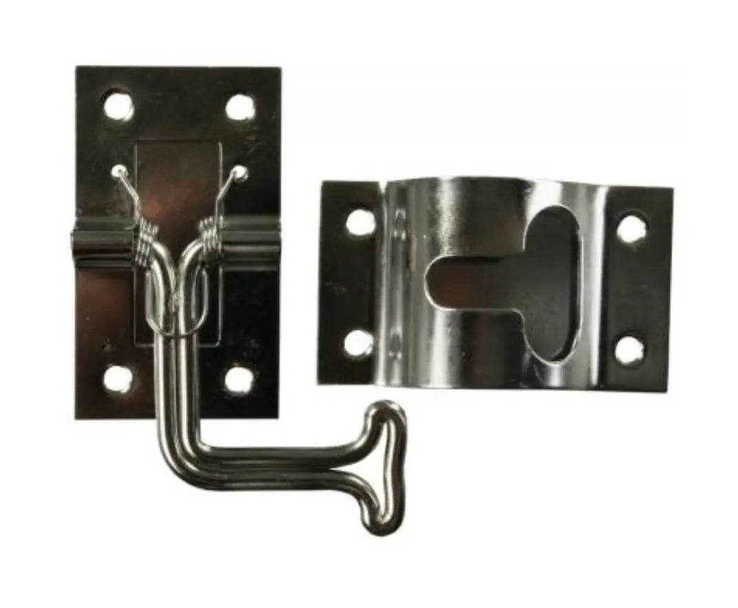 JR Products 11785 90 Degree T-Style Door Holder with Stainless Steel Finish