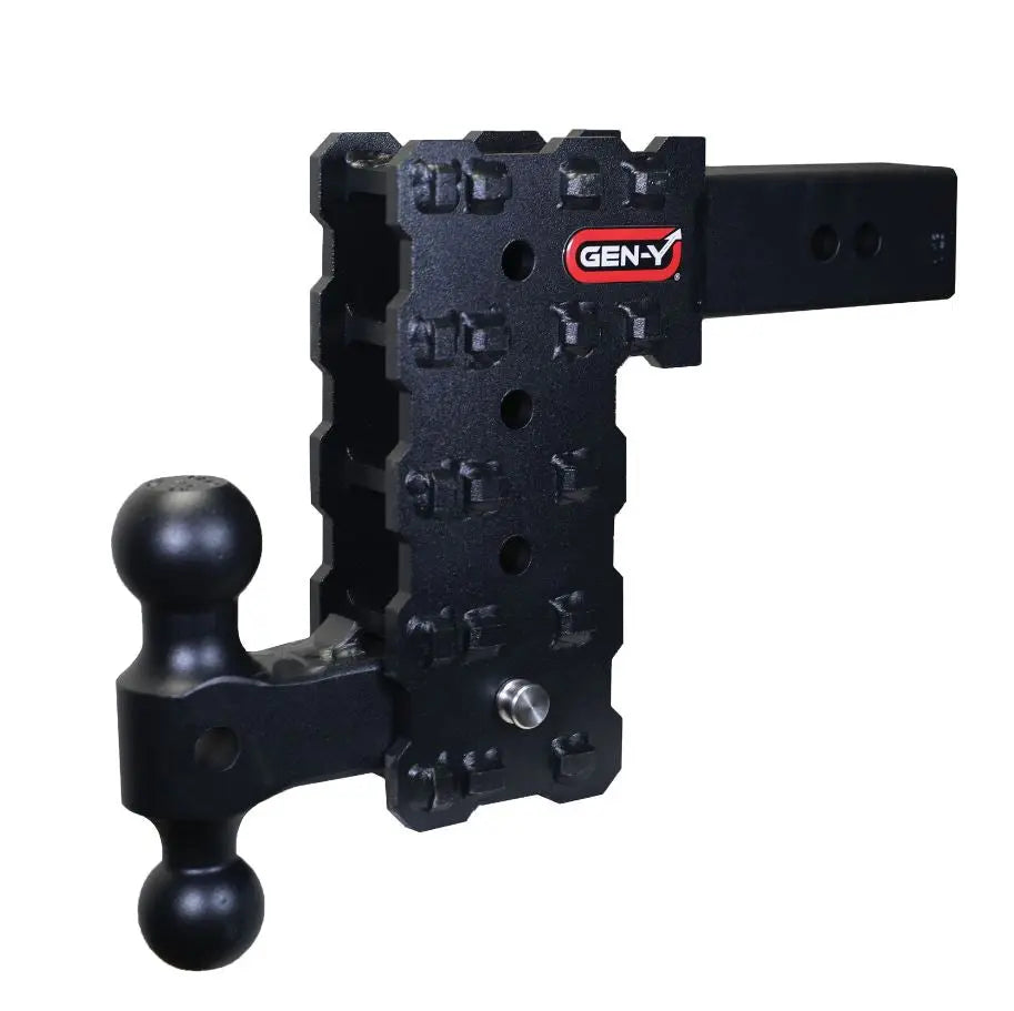 GEN-Y HITCH Phantom-X 2.5-Inch Solid Shank with 7.5-Inch Drop