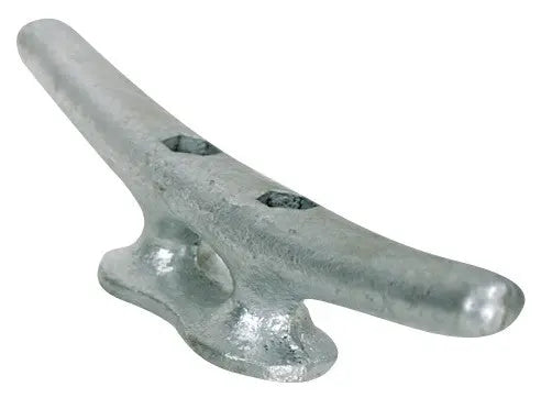 Whitecap Industries 6' Galvanized Dock Cleat S1520P for Secure Marine Docking