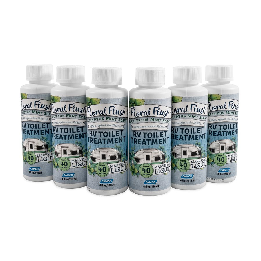 Camco Floral Flush Eucalyptus Mint Scent - Part Number 41482