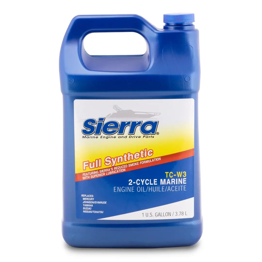 SIERRAMARINE Synthetic TC-W3 Outboard Motor Oil - 1 Gallon Bottle