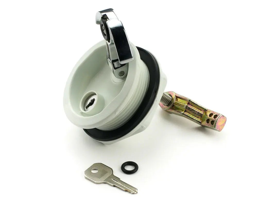 WhiteCap Ind S0226WC White Locking T-Handle for Heavy-Duty Applications