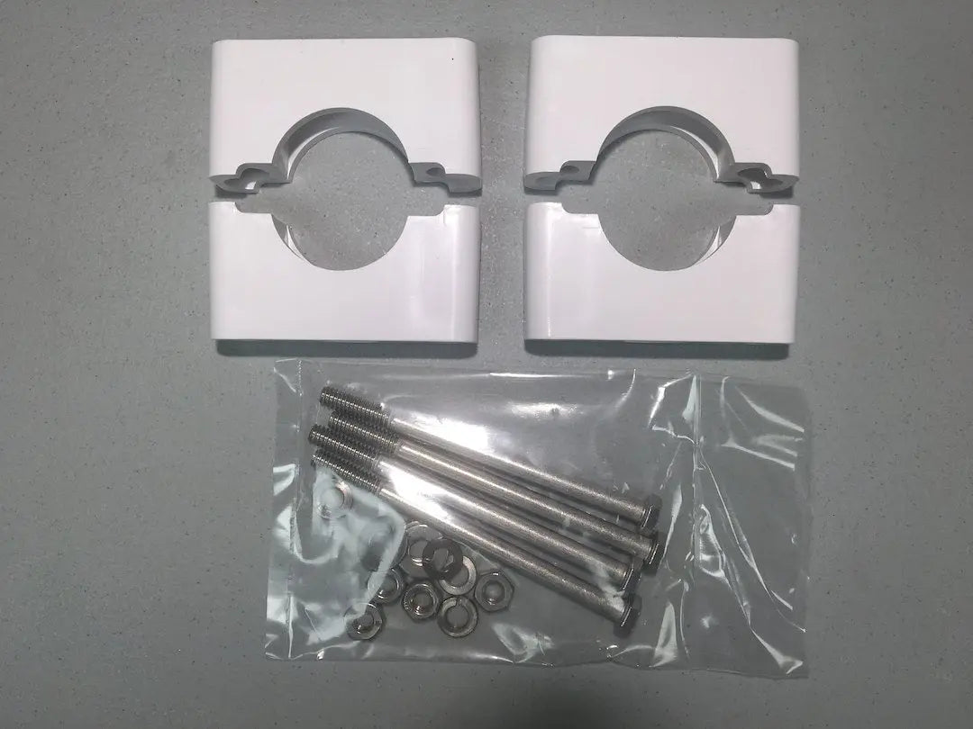 Morad Pair of Split Mounts with Stainless Steel for Reliable Support – Part Number 9049