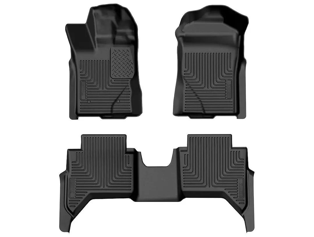 Husky Liners WeatherBeater Floor Liners for 2024 Ford Ranger