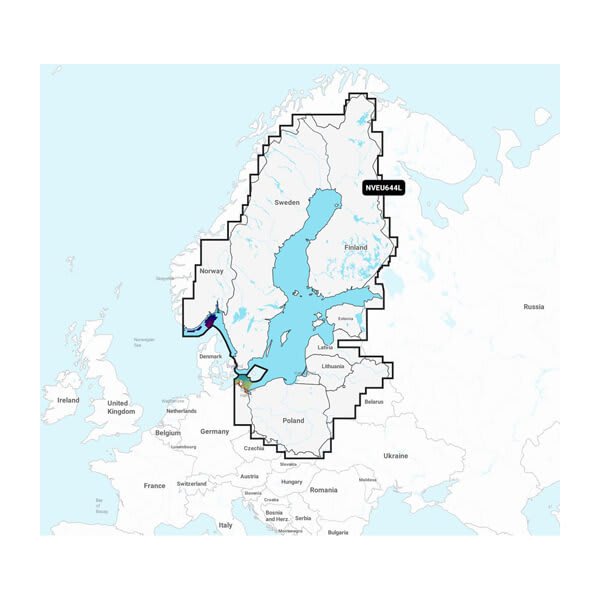 Garmin Carto GCM010C127300 Baltic Sea Navionics Vision+ - Marine Navigation Chart