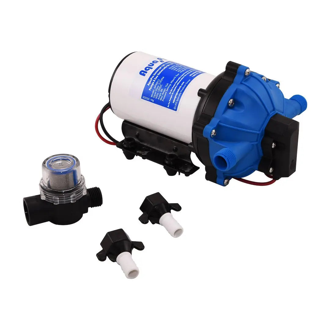 Aqua Pro 5.5 GPM 12V Water Pump - Reliable Marine and RV Water Transfer Solution
