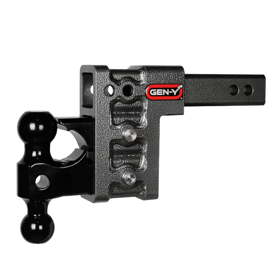 GEN-Y Hitch Mega-Duty 2-Inch Shank with 5-Inch Drop, 2,000 lb Tongue Weight