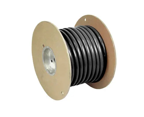 PACER 2 AWG UL Black Thermoplastic Copper Wire, 25 ft Roll