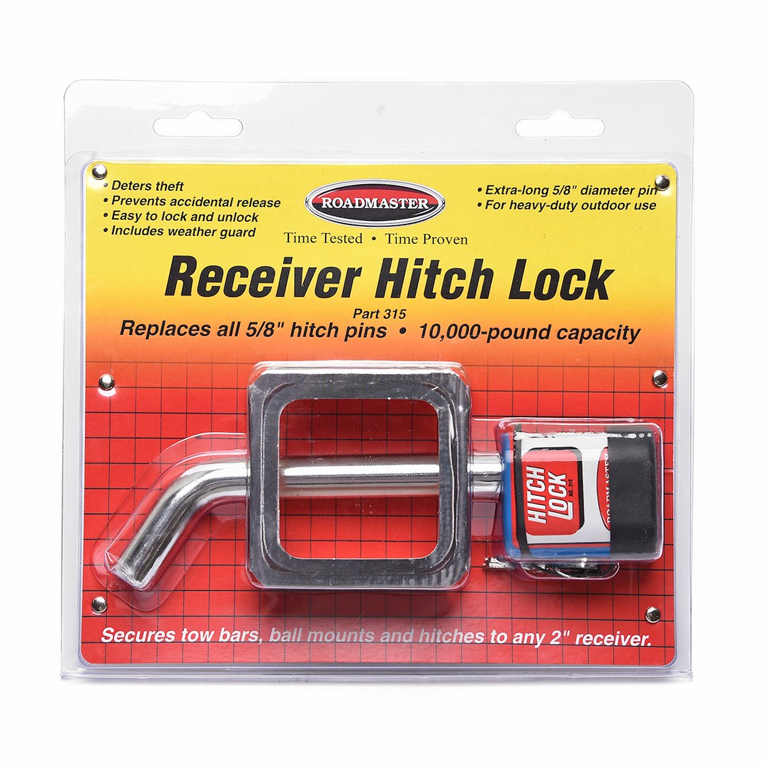 Roadmaster 5/8 inch Receiver Hitch Lock – Secure Your Trailer Connection