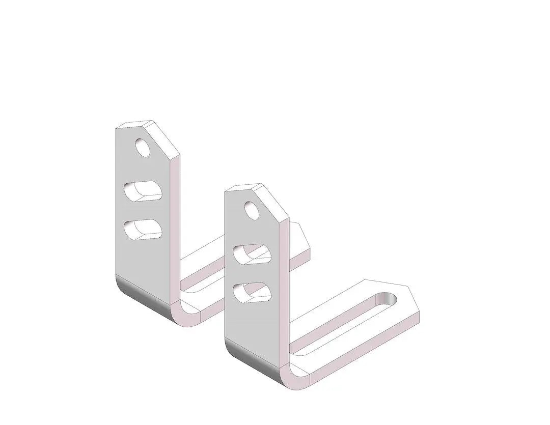 Husky Towing Straight 'L' Bracket Service Kit (Part Number 31385)