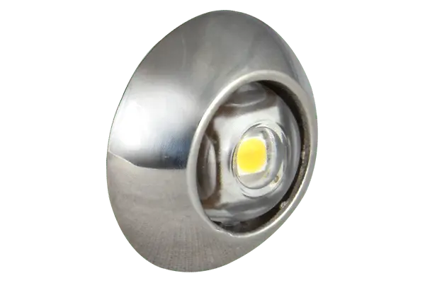 LUMITEC Light Exuma 1' Dome Stainless White – Durable Marine-Grade LED Lighting