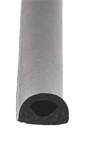 AP Products D Seal with Tape Black - 1 Inch | Part Number 018224