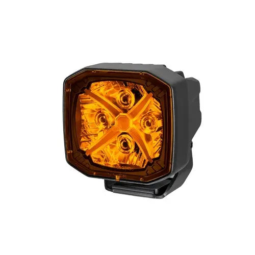 HELLA X-TREME Spotlight XT-3A Amber - High-Performance Off-Road Lighting