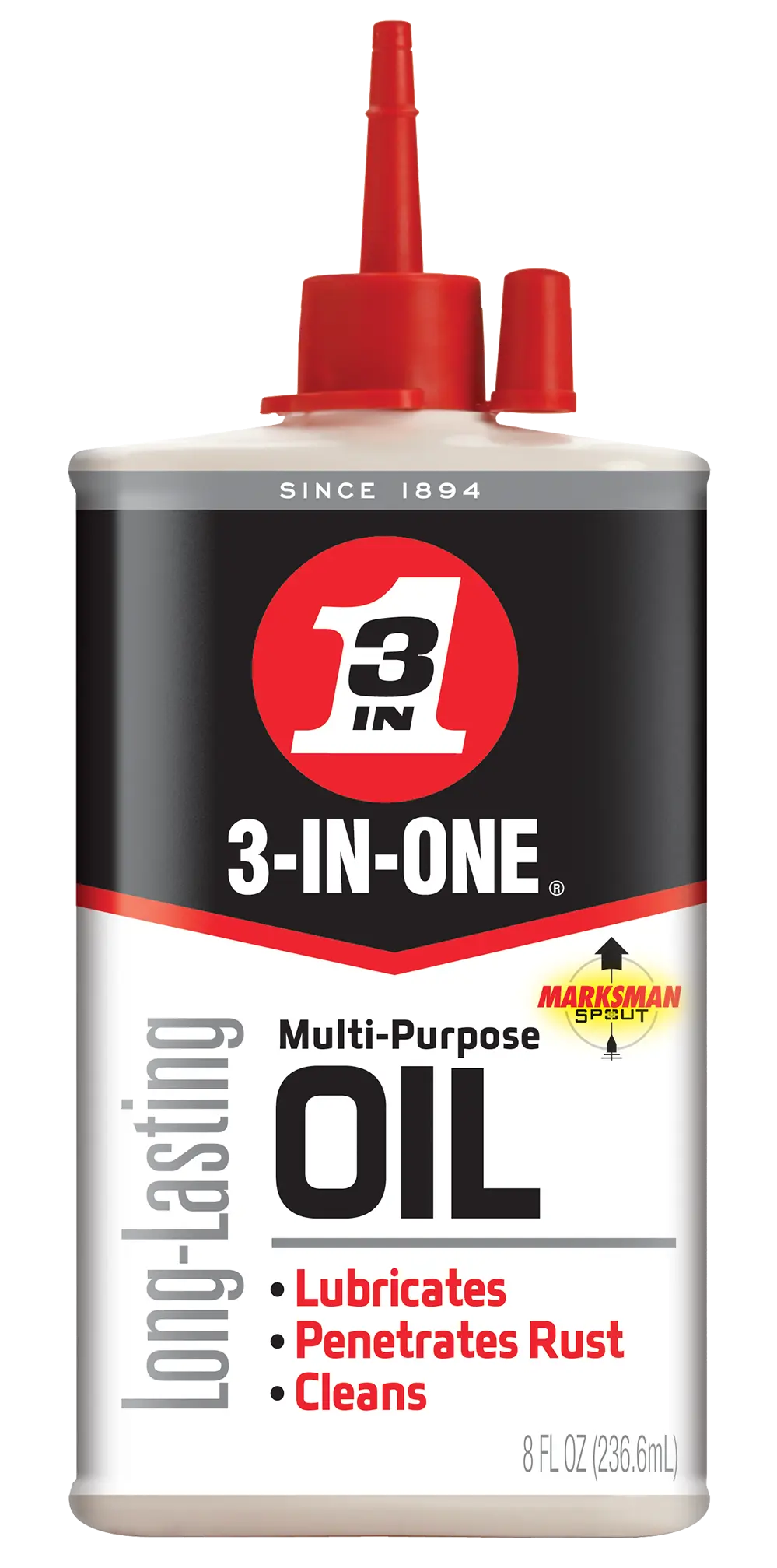 WD-40 3-in-One Multi-Purpose Oil Spray - 8 oz. (Part #10038)