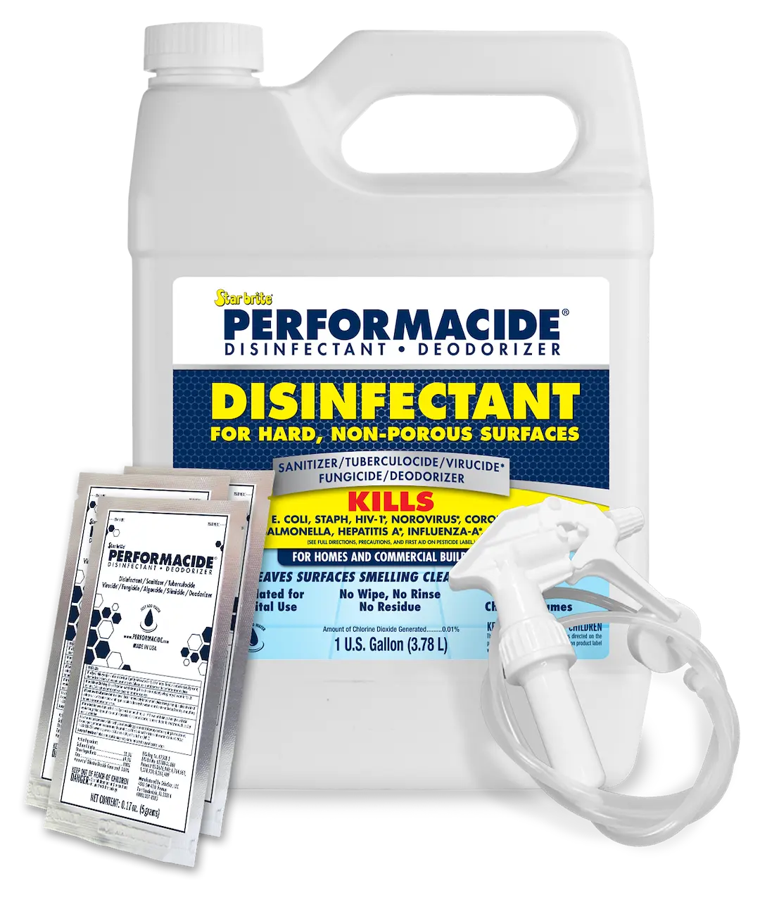 Star Brite Performacide Disinfectant 3-Gallon Kit
