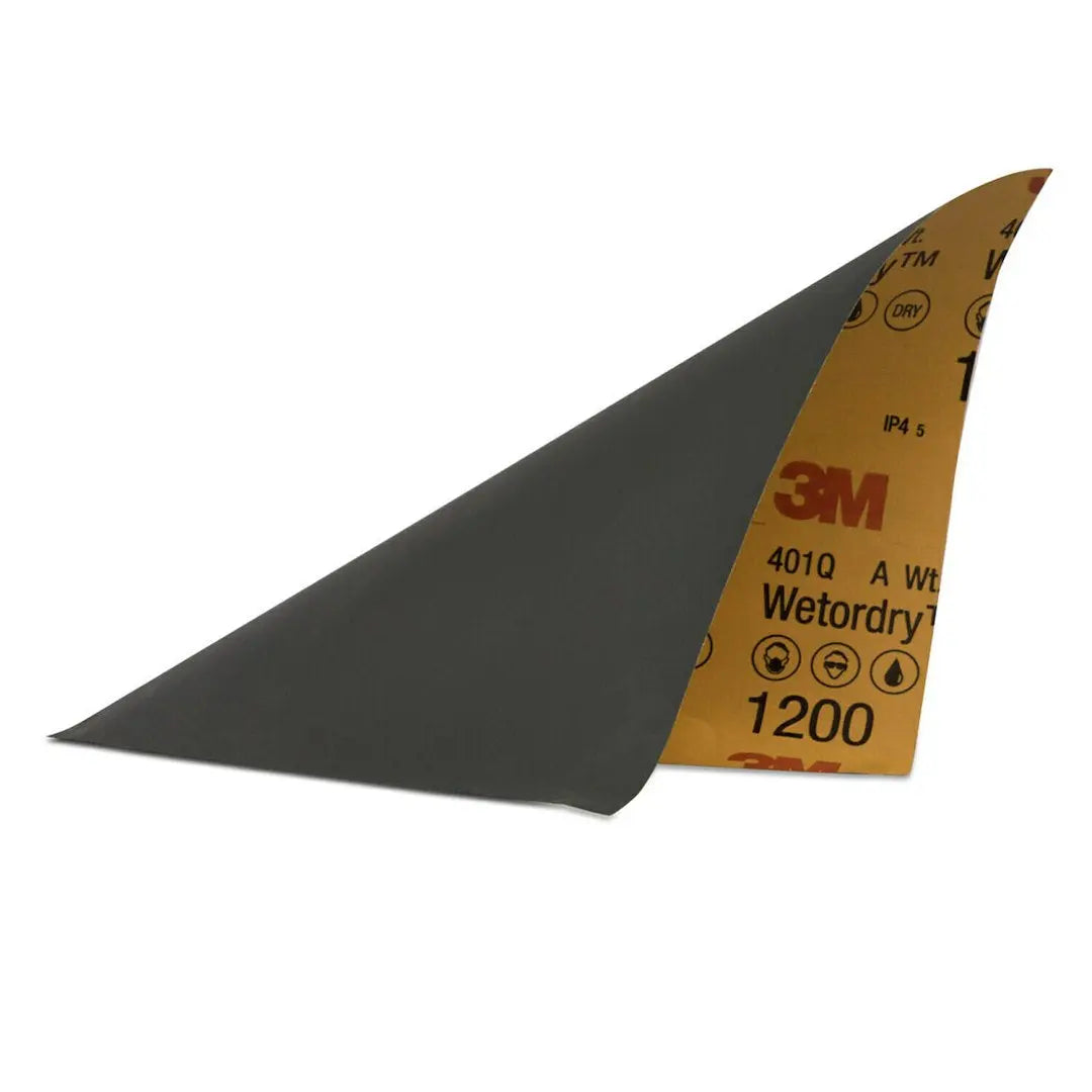 3M Wetordry Sheet 9x11 Inches 1200G – Heavy-Duty Abrasive Sanding Paper for Durable Finishing