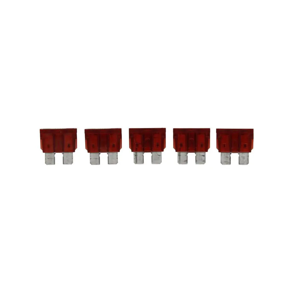BUSSMANN BPATC10RP 5-Pack ATC Blade Fuses for Automotive and Electrical Systems