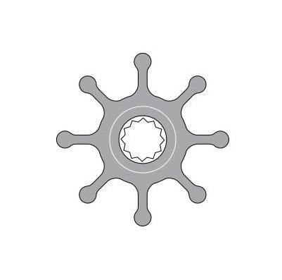 Johnson Pump Impeller Kit F7 Nitrile - Part Number 091028B9