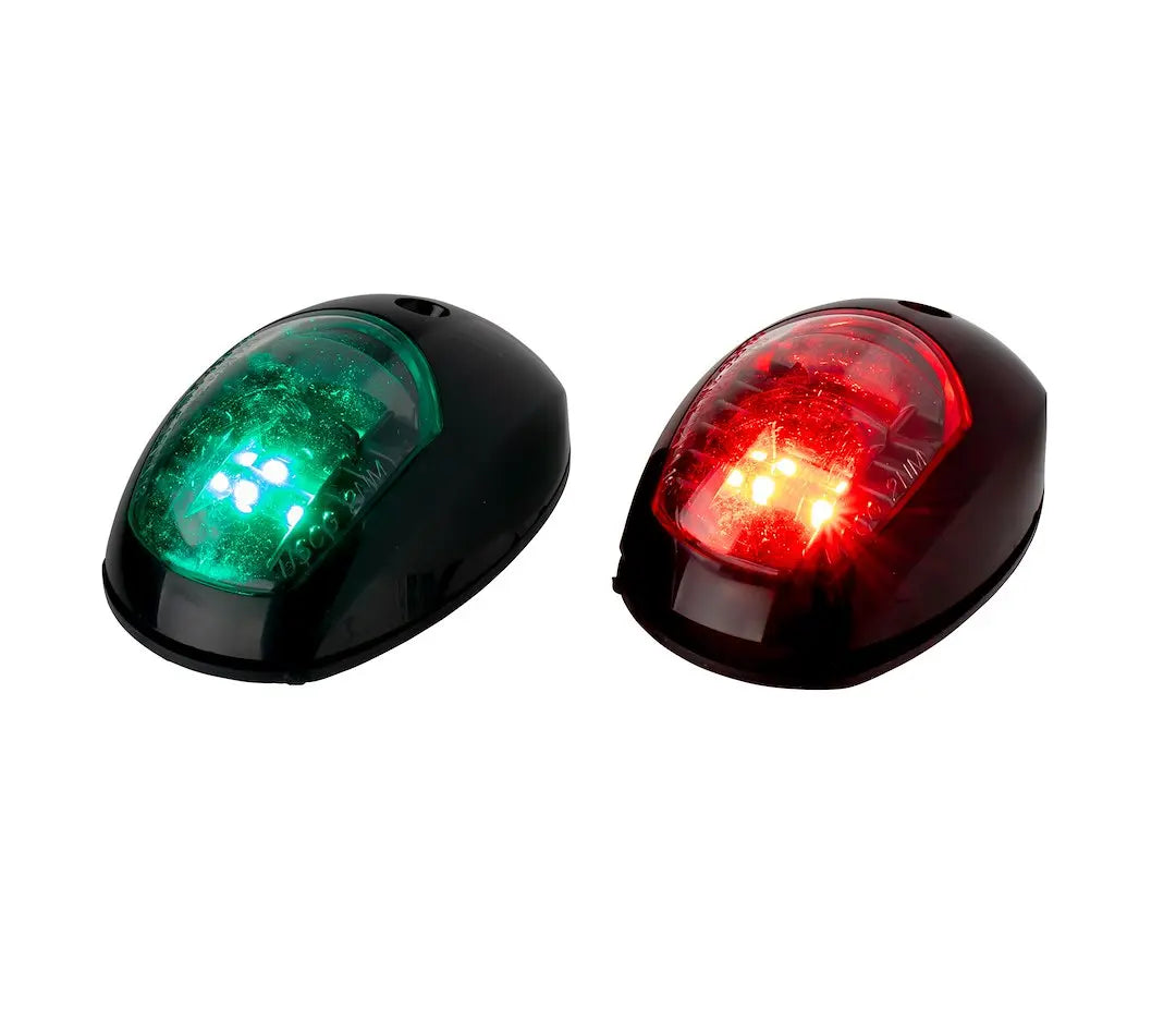 Sea Dog Black Nylon LED Navigation Lights Port Side - Part No. 4000731