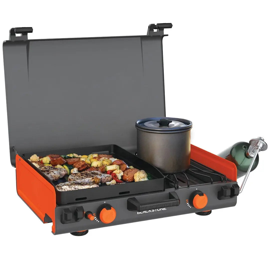 N Atlantic I 2250-12x14 Camping Griddle with Side Burner