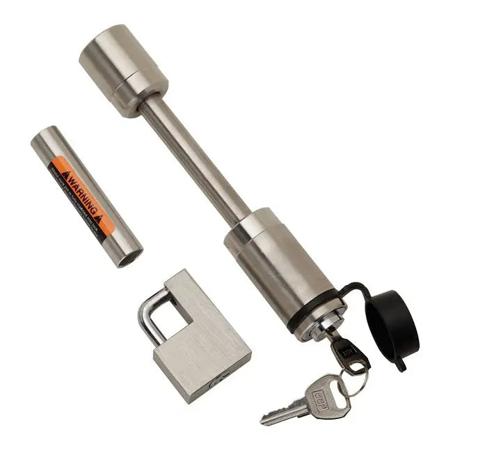 Bulldog/Fult 5/8 inch Hitch & Coupler Lock for Secure Trailer Connection